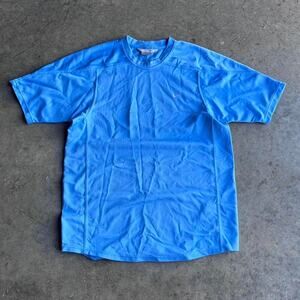 2000s y2k blue nike tee